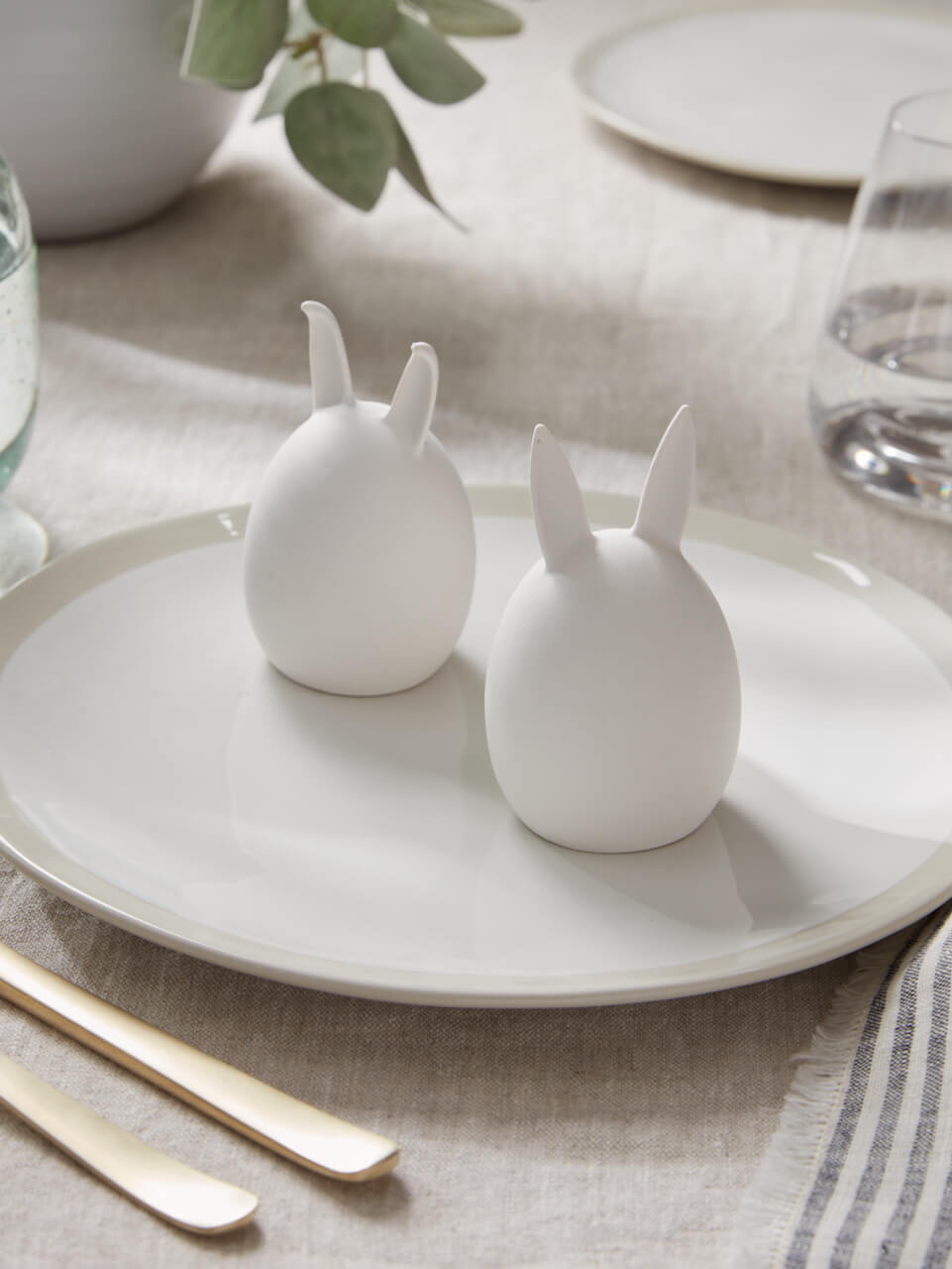 Ensemble de décorations de table de Pâques