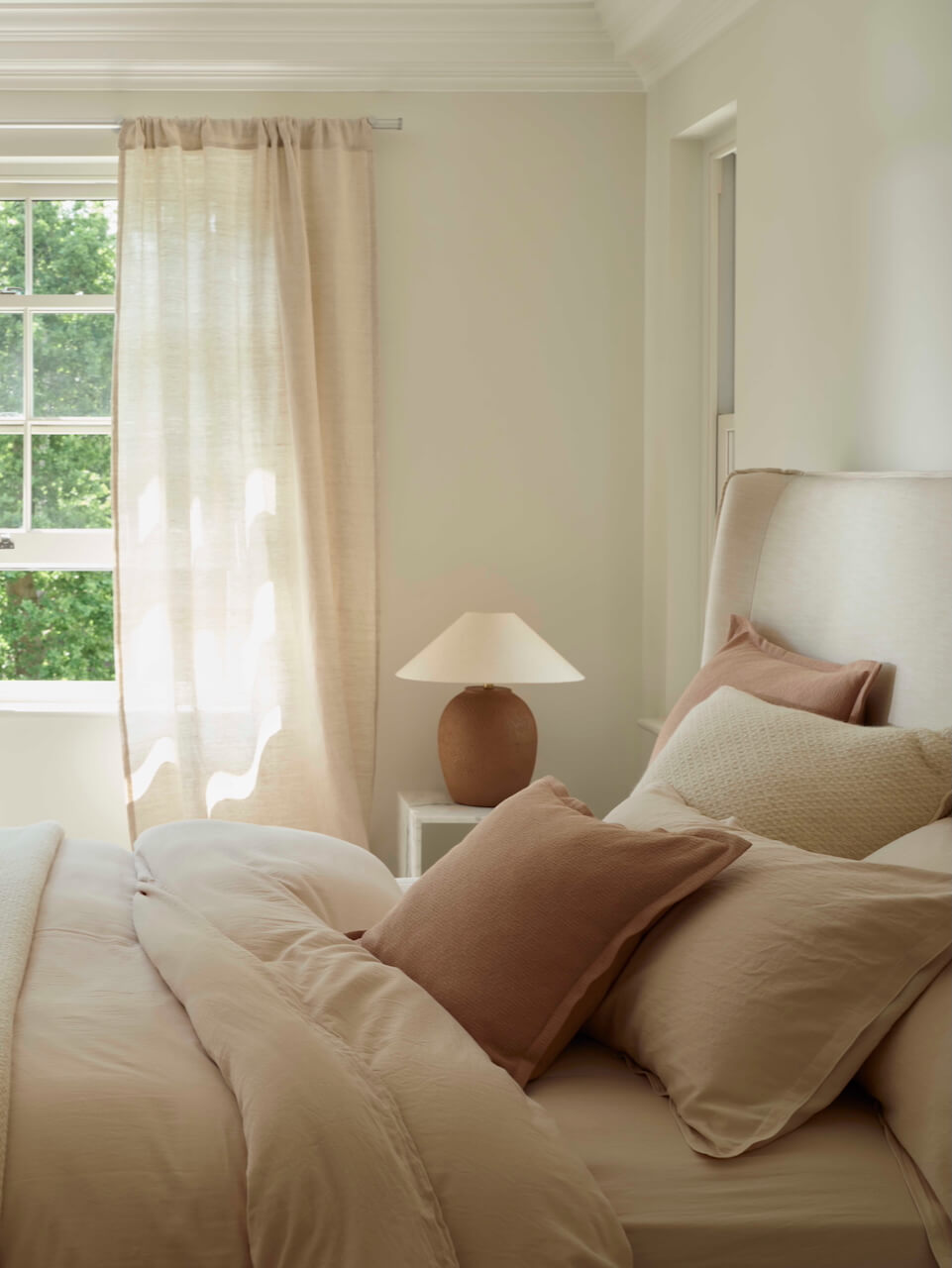 Housse de coussin Amarante Plaster Rose