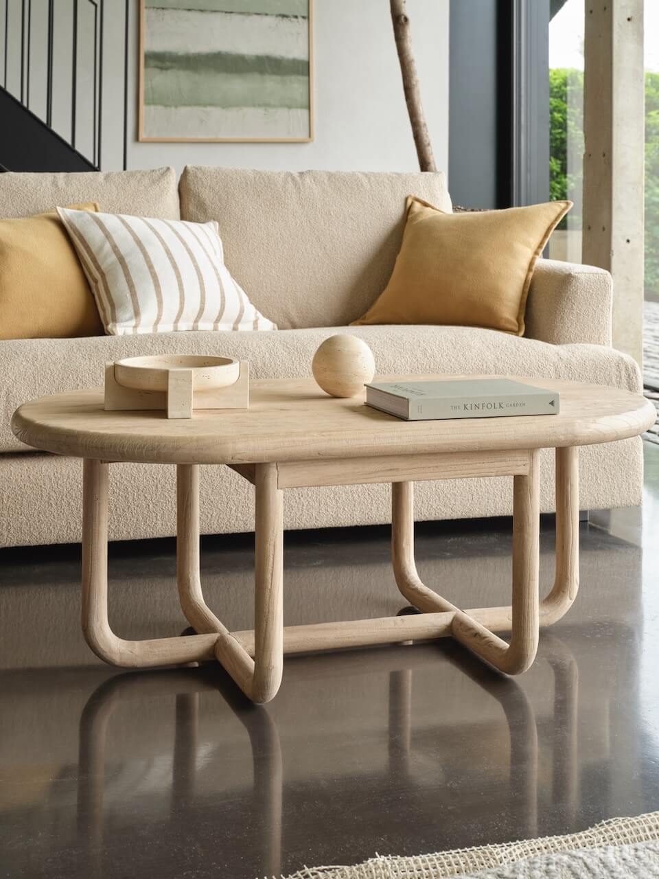 Table basse en bois recyclé Blakeney