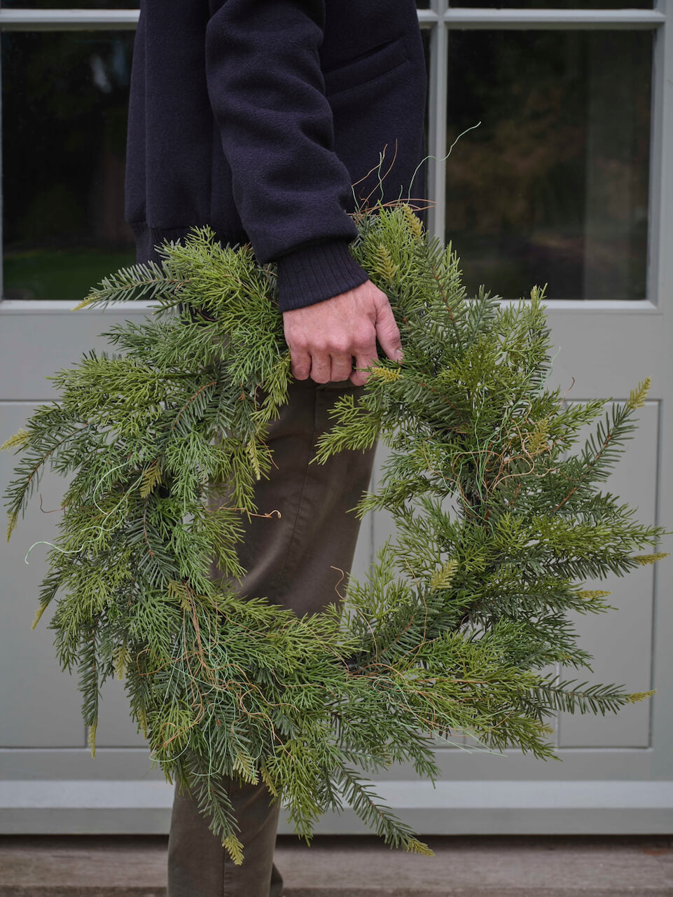 Couronne de sapins mélangés 60 cm
