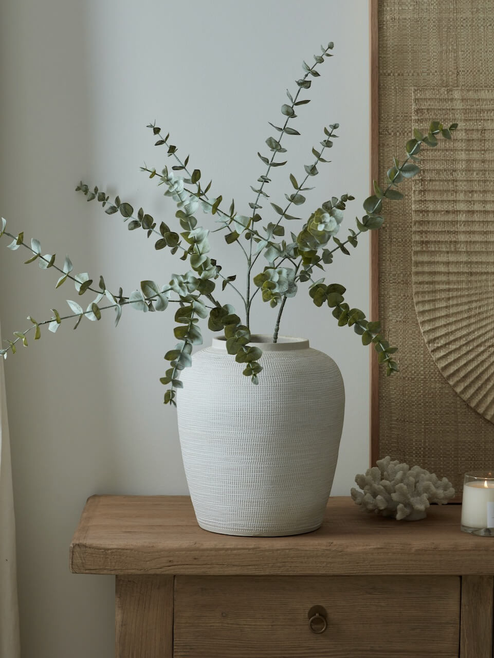 Spray d'eucalyptus vert artificiel