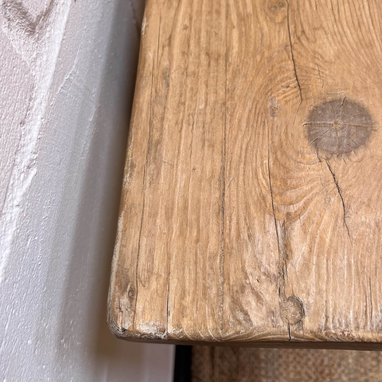 Console en bois recyclé Marlow - Dégâts mineurs d'une ancienne exposition