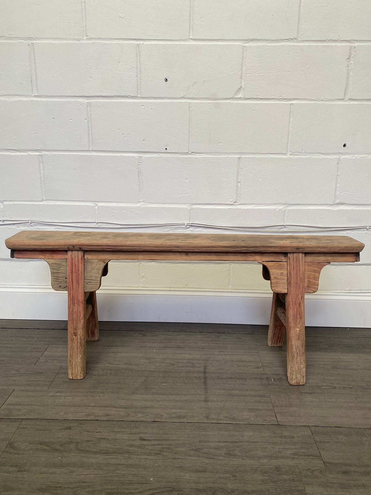 Banc en bois vintage de Falmouth - Ancien modèle d'exposition