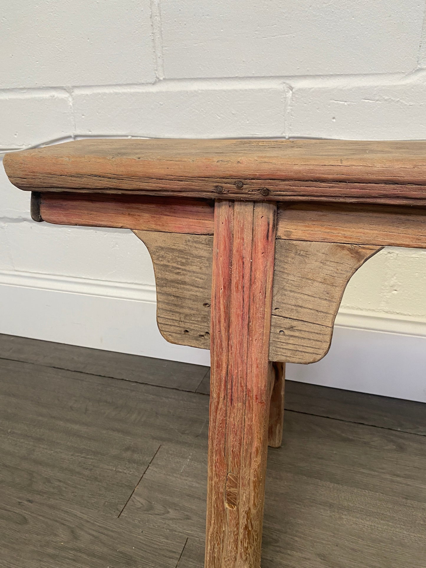 Banc en bois vintage de Falmouth - Ancien modèle d'exposition