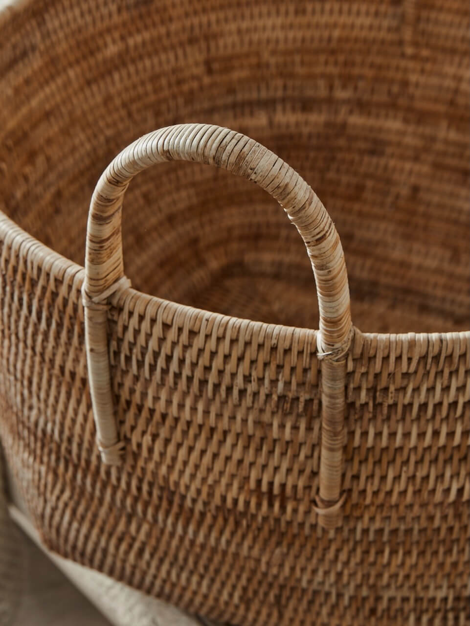 Paniers de rangement en rotin Tain naturel