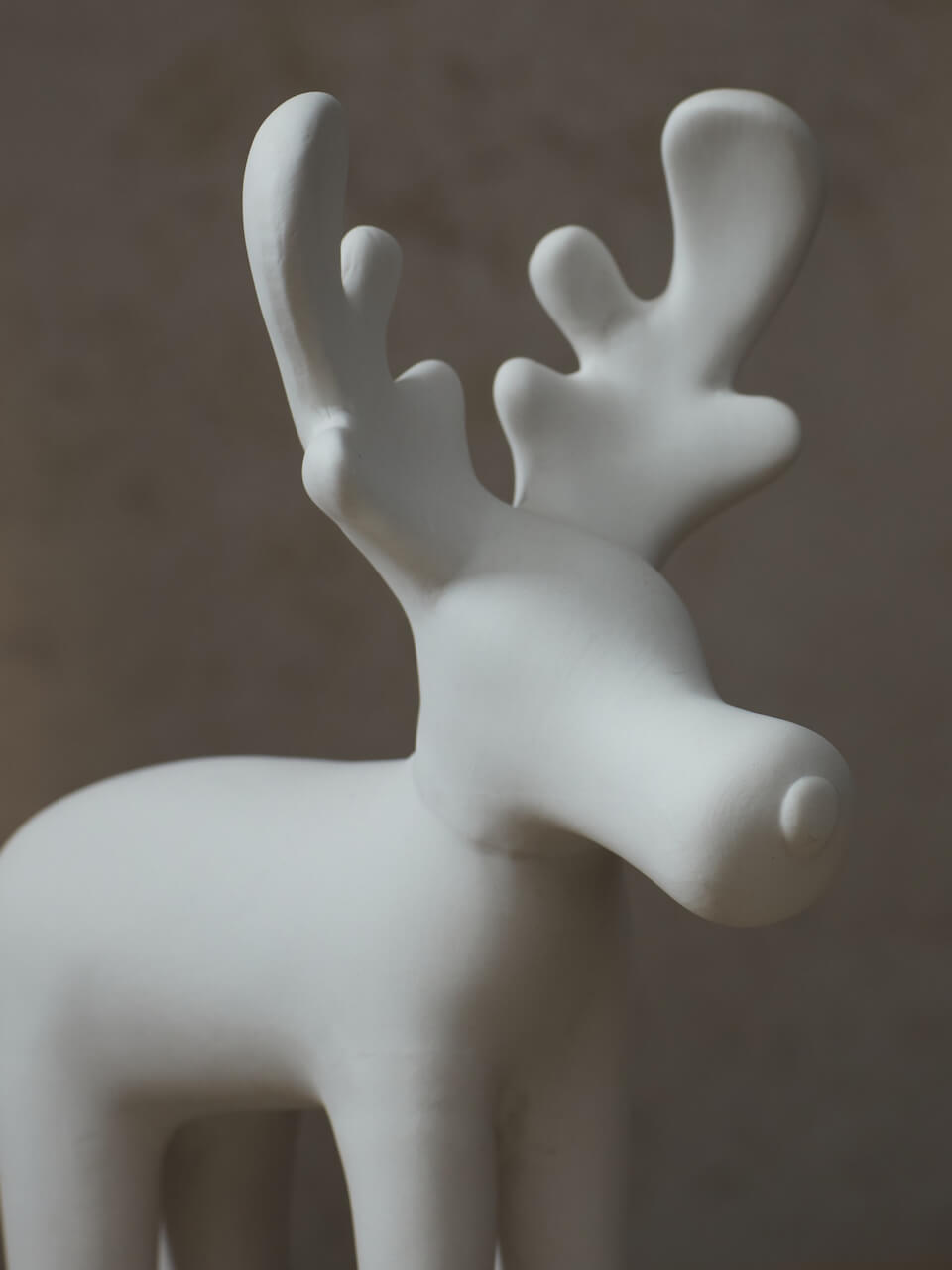 Élan en céramique blanche