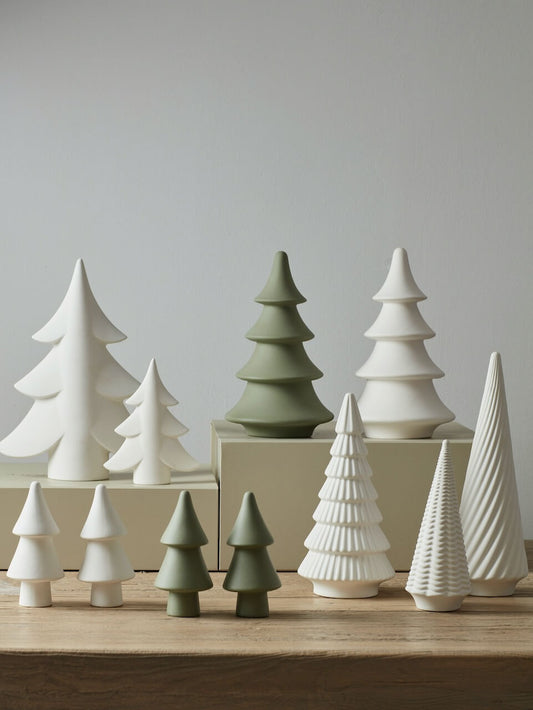 Ensemble d'arbres en céramique