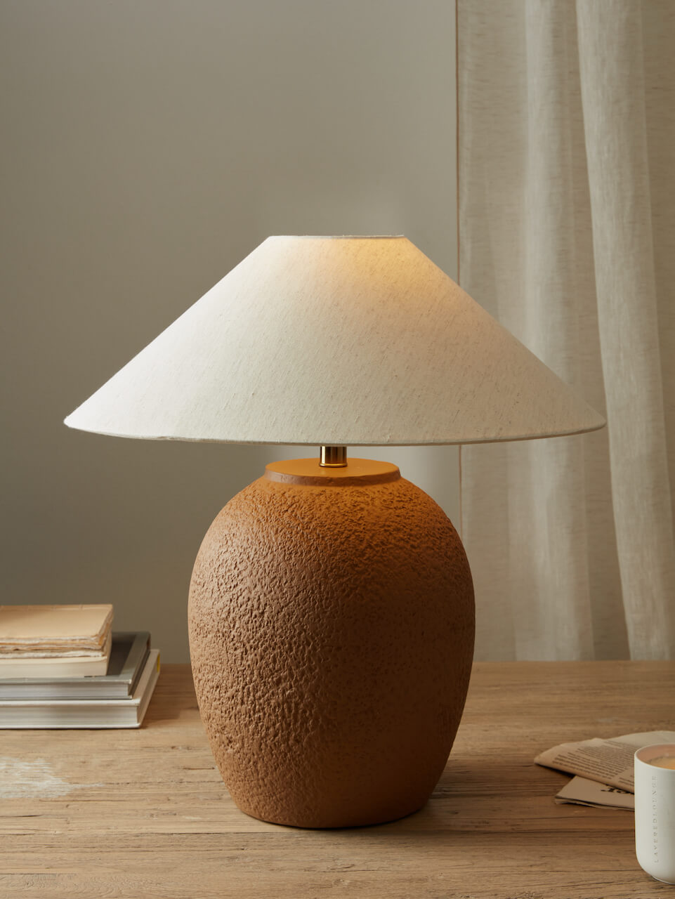 Lampe de table en céramique Oran