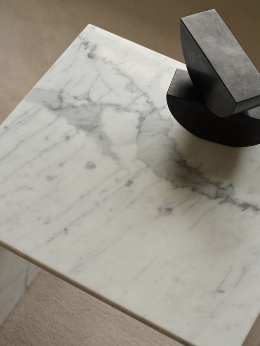 Table d'appoint en marbre de Malvern