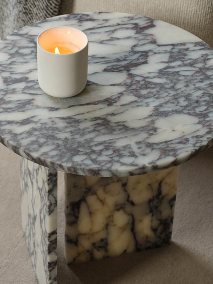 Table d'appoint en marbre Melrose