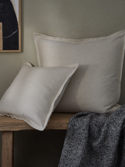 Housse de coussin naturelle Amarante