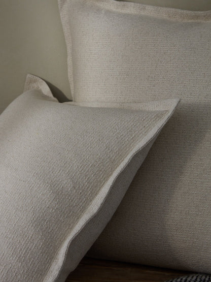 Housse de coussin naturelle Amarante