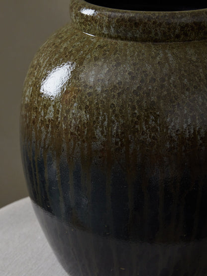 Vase vert Monsanto