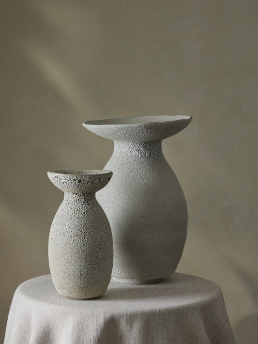 Vase gris Silves