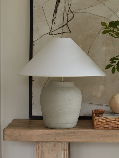 Lampe de table en céramique Haske