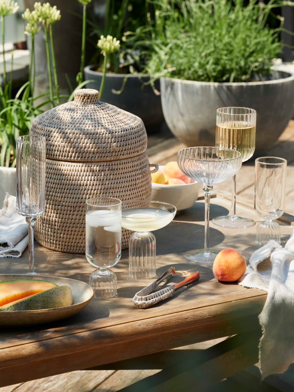 Coffret de 4 flûtes à champagne Tejo