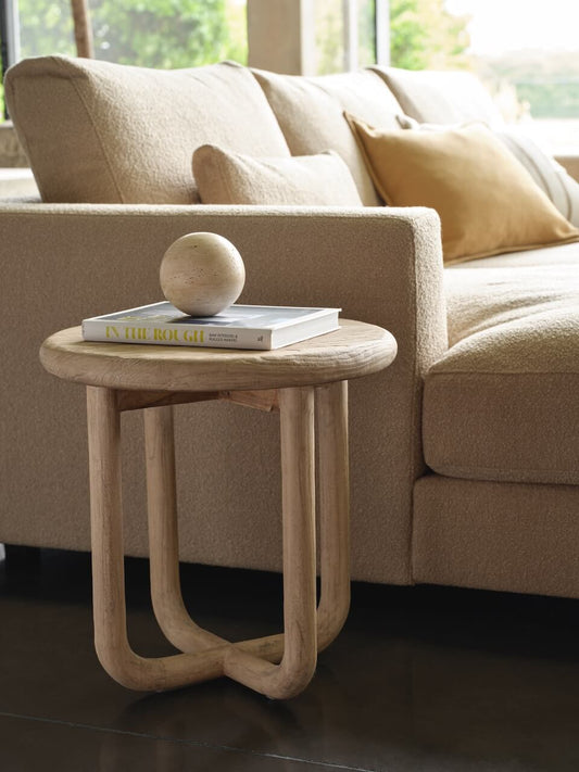 Table d'appoint Blakeney en bois recyclé - Seconde main
