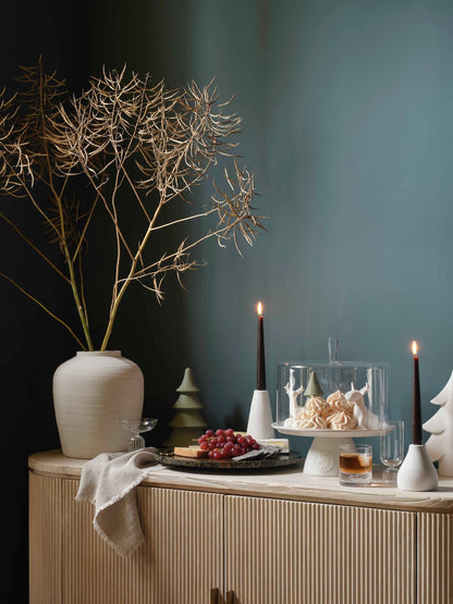 Plateau tournant en marbre vert