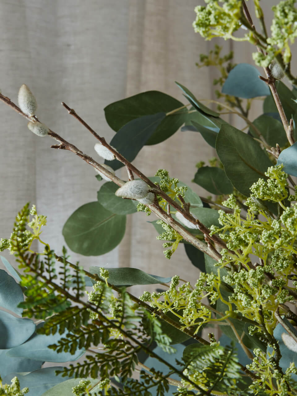 Bouquet de faux verts