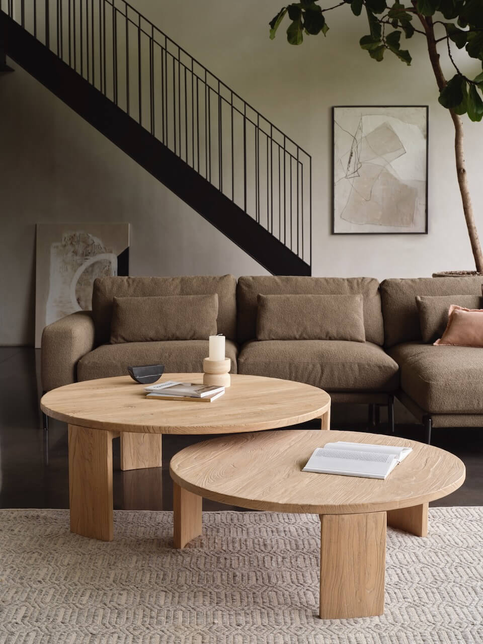 Table basse en bois récupéré Chiltern