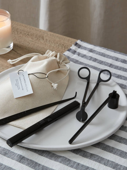 Ensemble d'accessoires pour bougies