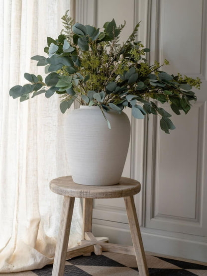 Grand vase texturé crème Elvas