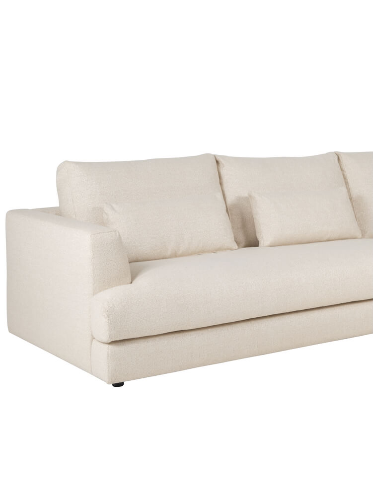 Canapé modulable en tissu Elba