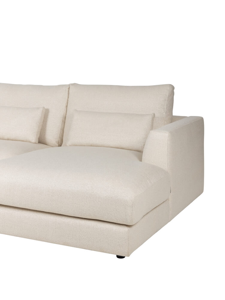 Canapé modulable en tissu Elba