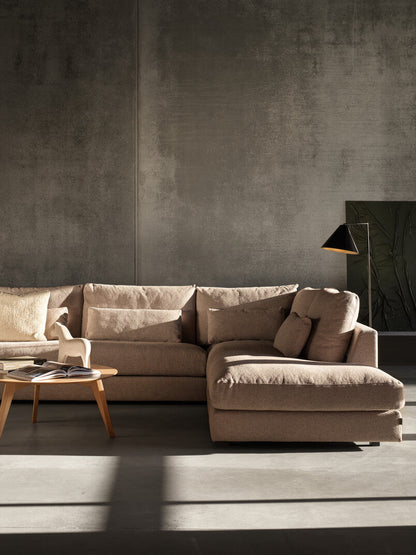 Canapé modulable en tissu Elba