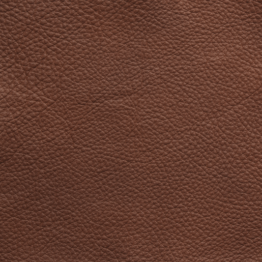 Échantillon de tissu - Cuir - Cognac