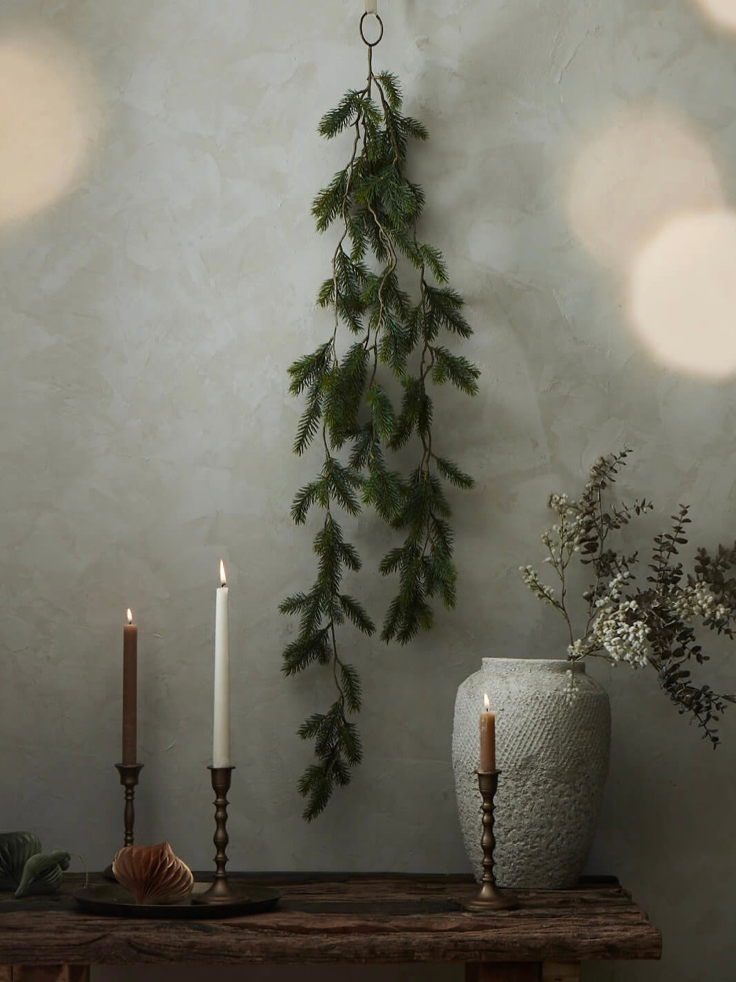 Guirlande de faux sapins