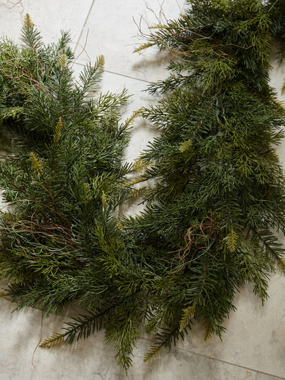 Guirlande de sapins mixtes 2 m