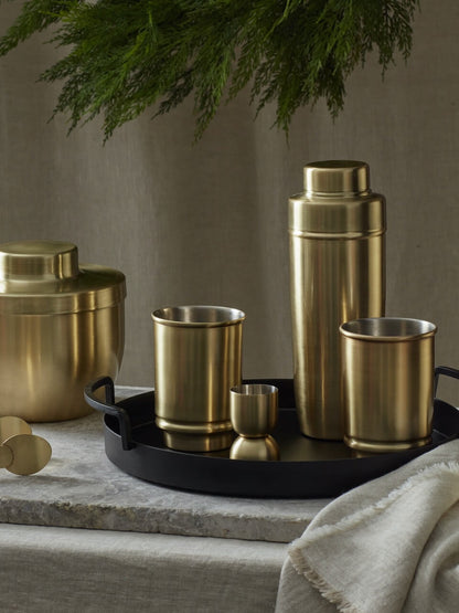Ensemble de 2 tasses en laiton