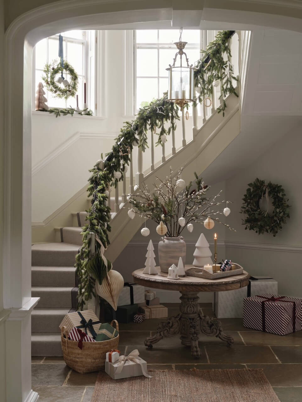 Guirlande de faux sapins