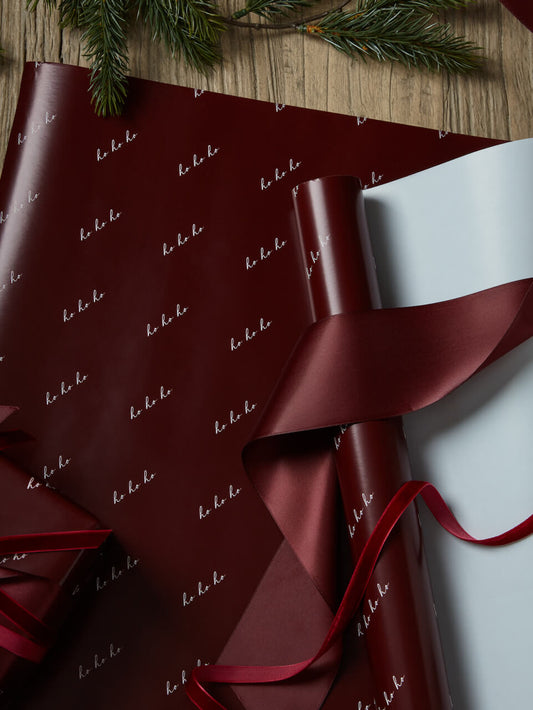 Papier cadeau Ho Ho Ho - 10 m