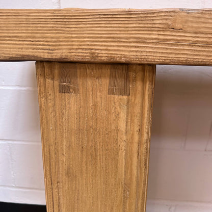 Console en bois recyclé Marlow - Dégâts mineurs d'une ancienne exposition
