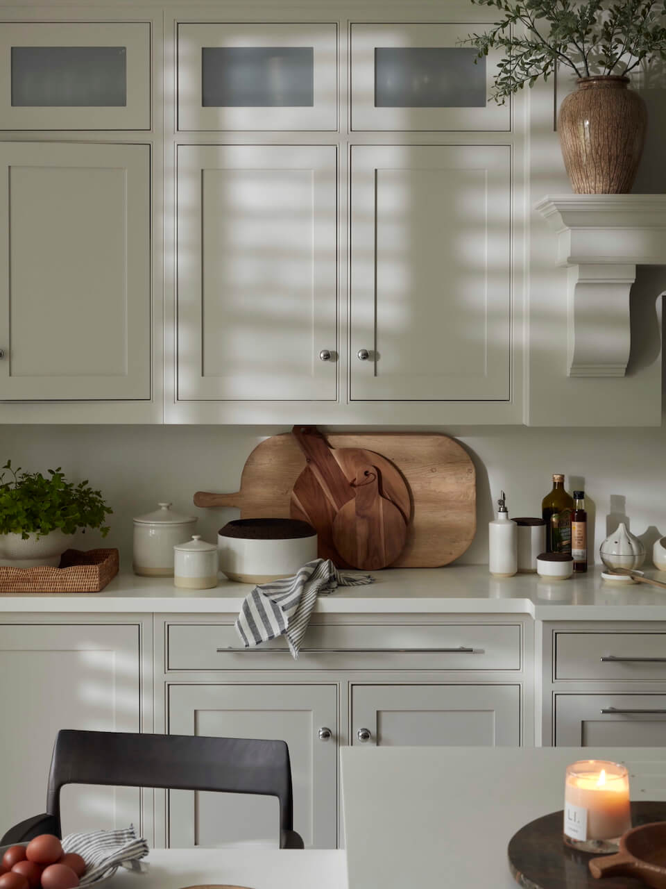 Rangement à légumes en céramique blanche Nova