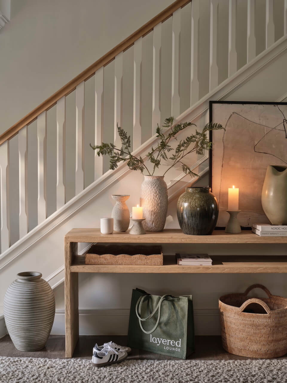 Console Beacon en bois récupéré