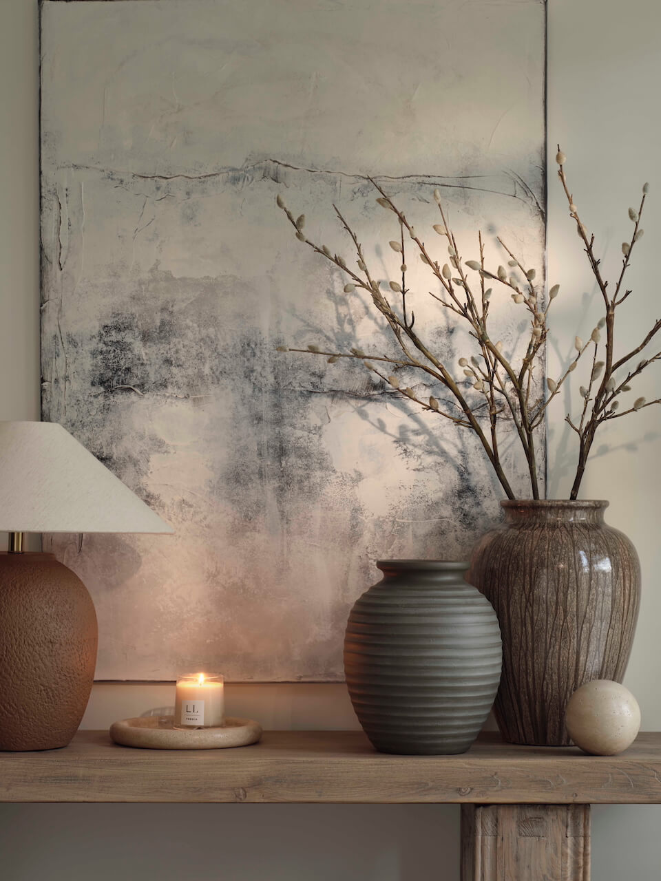 Vase beige Almeida
