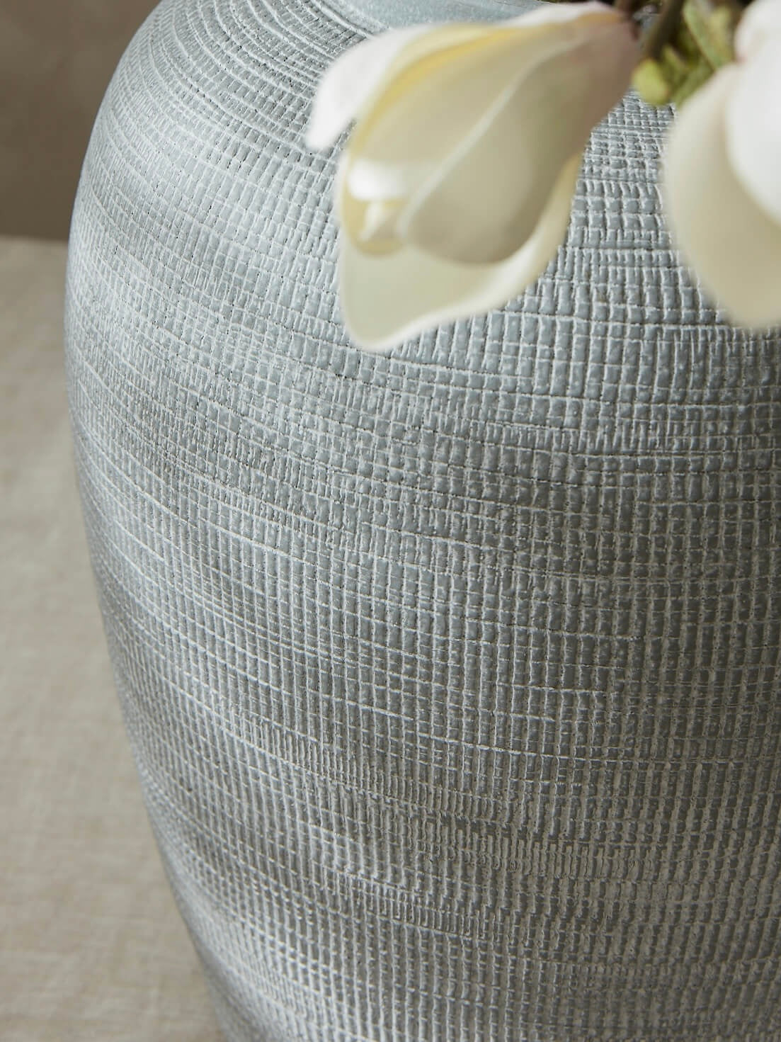 Vase Sines gris texturé moyen