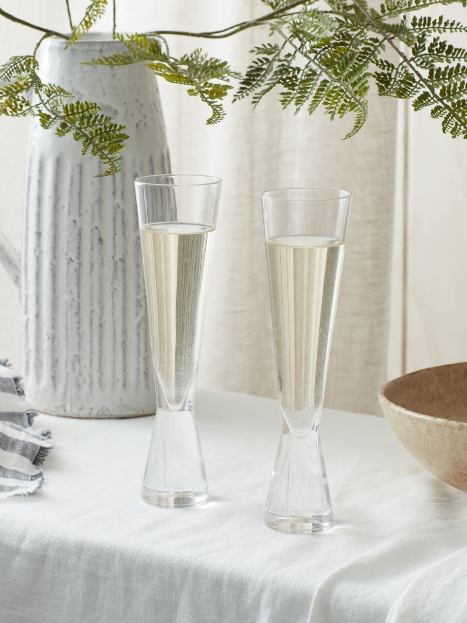 Coffret de 2 flûtes à champagne Lima