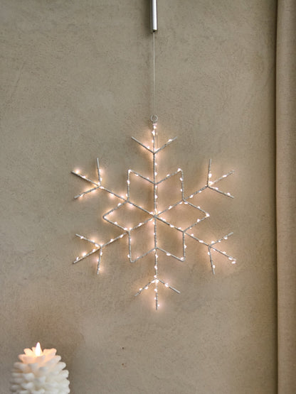 Lumière de flocon de neige
