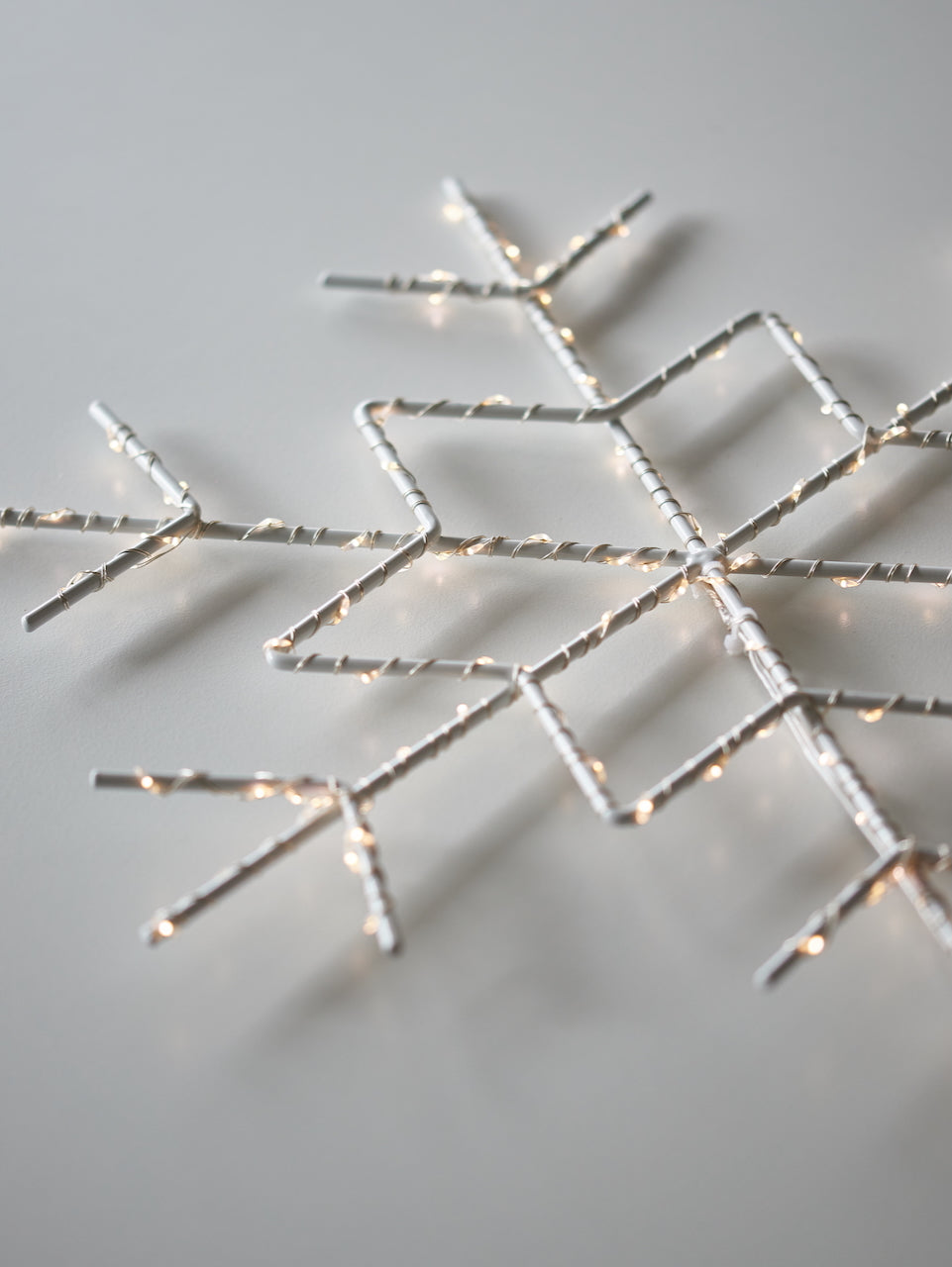 Lumière de flocon de neige