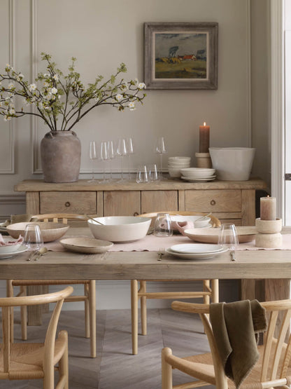 Table console Langley en bois recyclé de taille moyenne