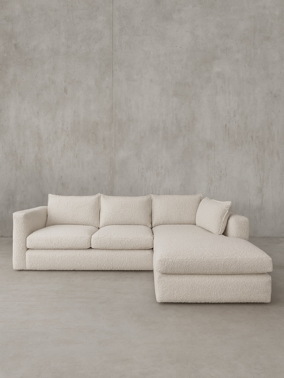 Canapé modulaire en tissu Hudson
