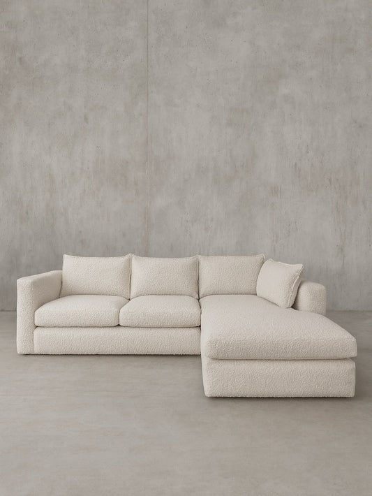 Canapé modulaire en tissu Hudson