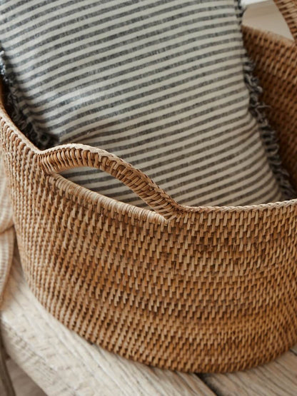 Panier seau en rotin naturel Nairn