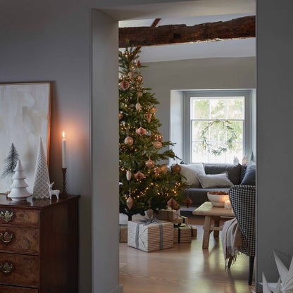 Grand arbre en céramique à plusieurs niveaux 