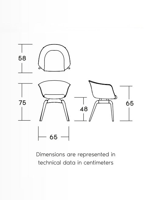 Chaise de salle à manger Portobello - Fabriquée sur commande