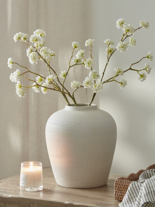 Spray de fausses fleurs courtes